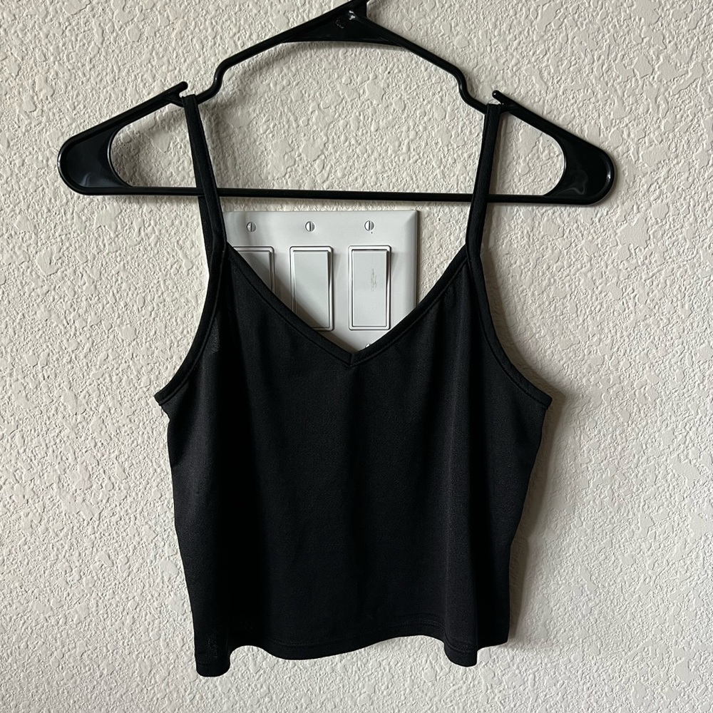 Sheer Black Tank (S/M)